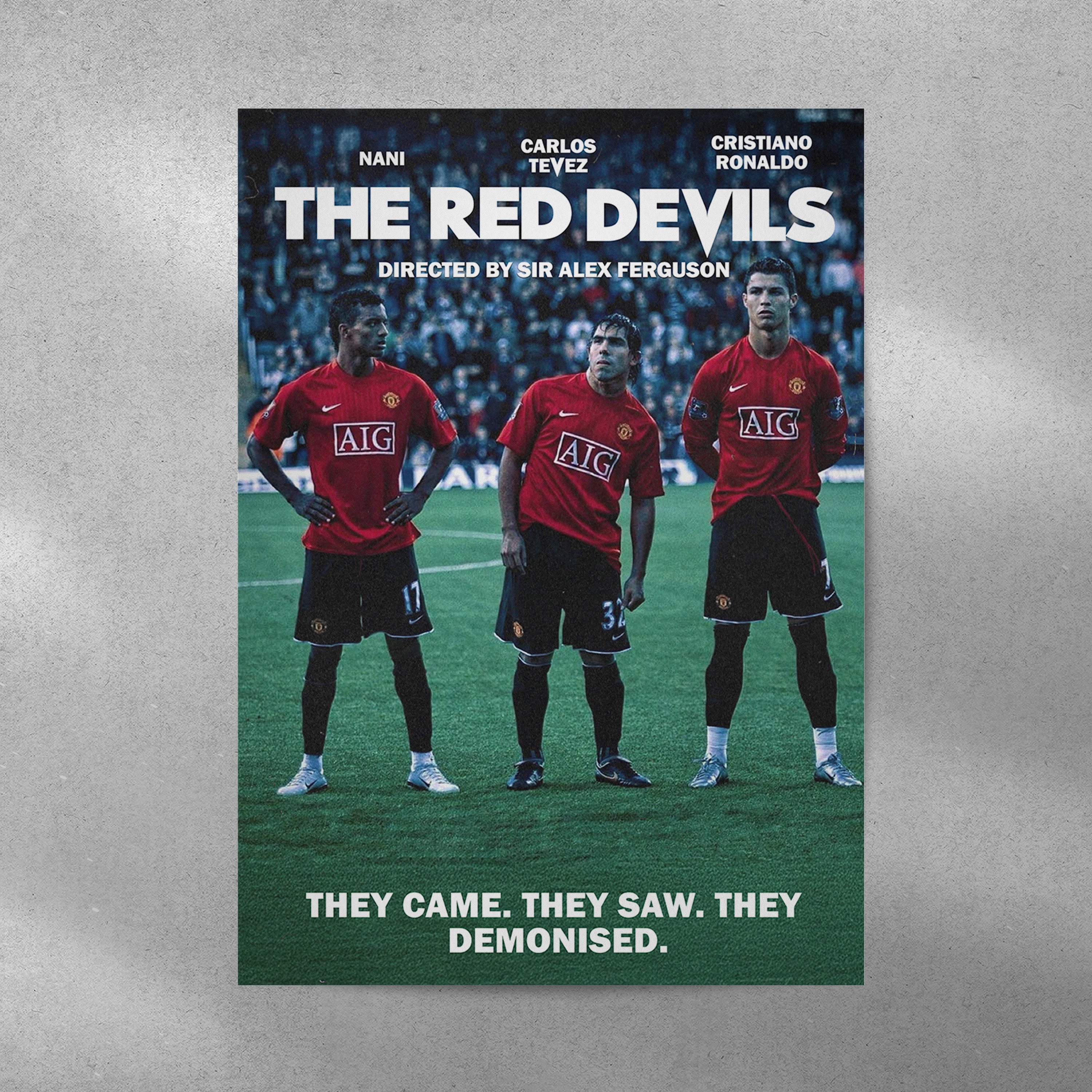 Ronaldo, Tevez & Nani: The Red Devils