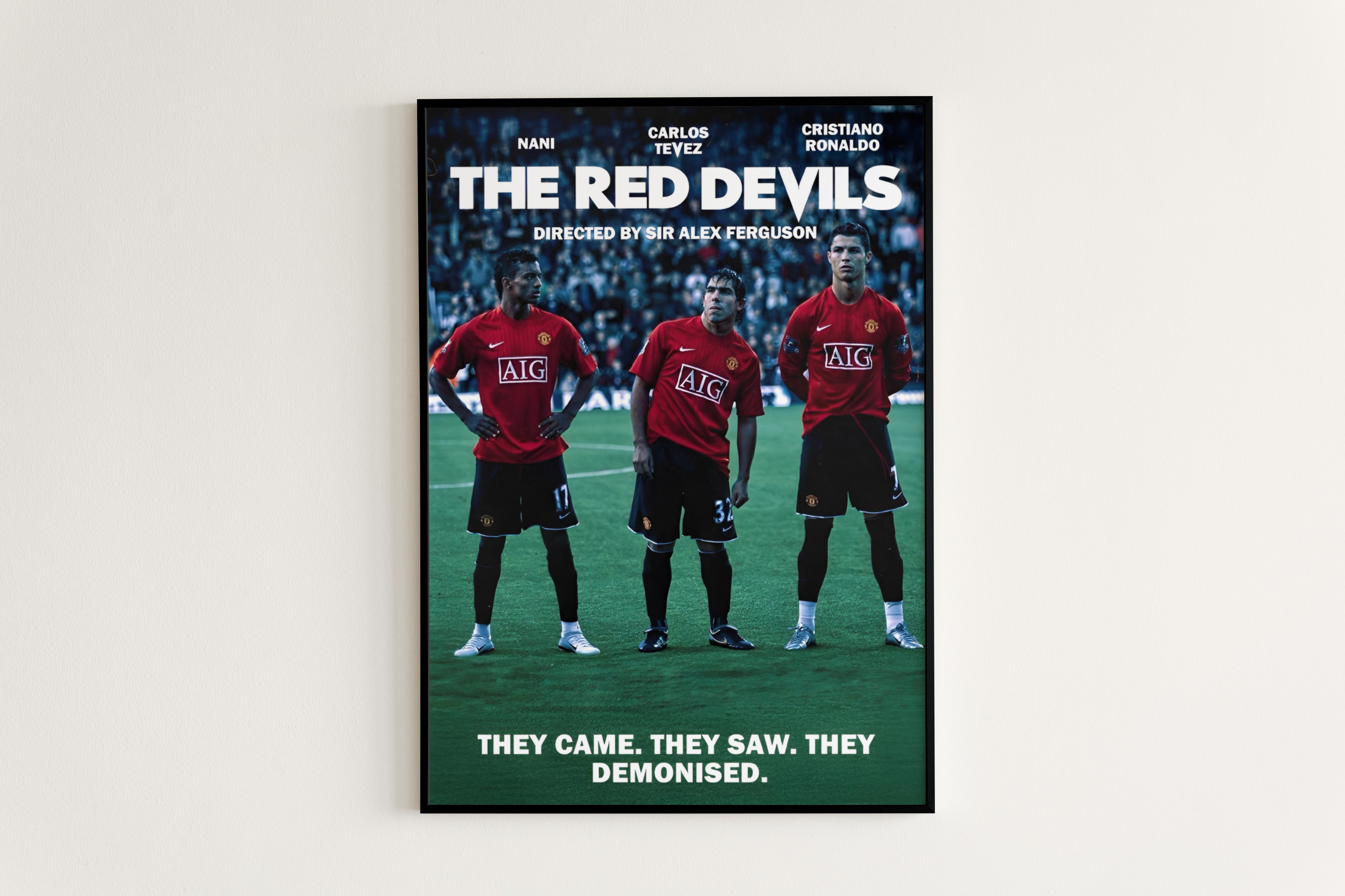 Ronaldo, Tevez & Nani: The Red Devils