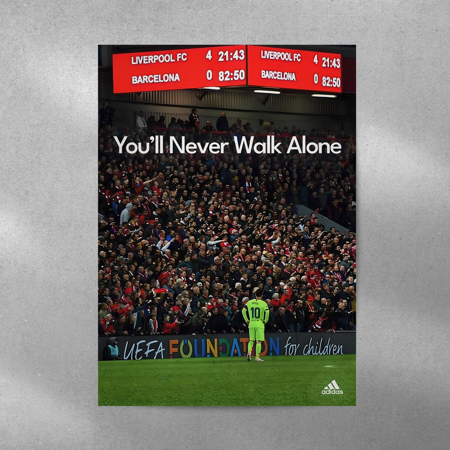 Liverpool vs Lionel Messi: You'll Never Walk Alone