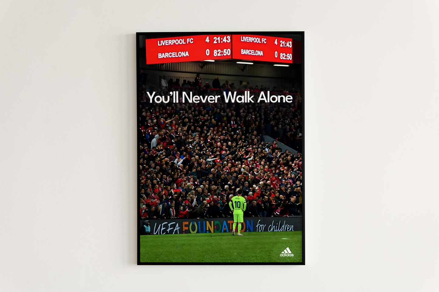 Liverpool vs Lionel Messi: You'll Never Walk Alone