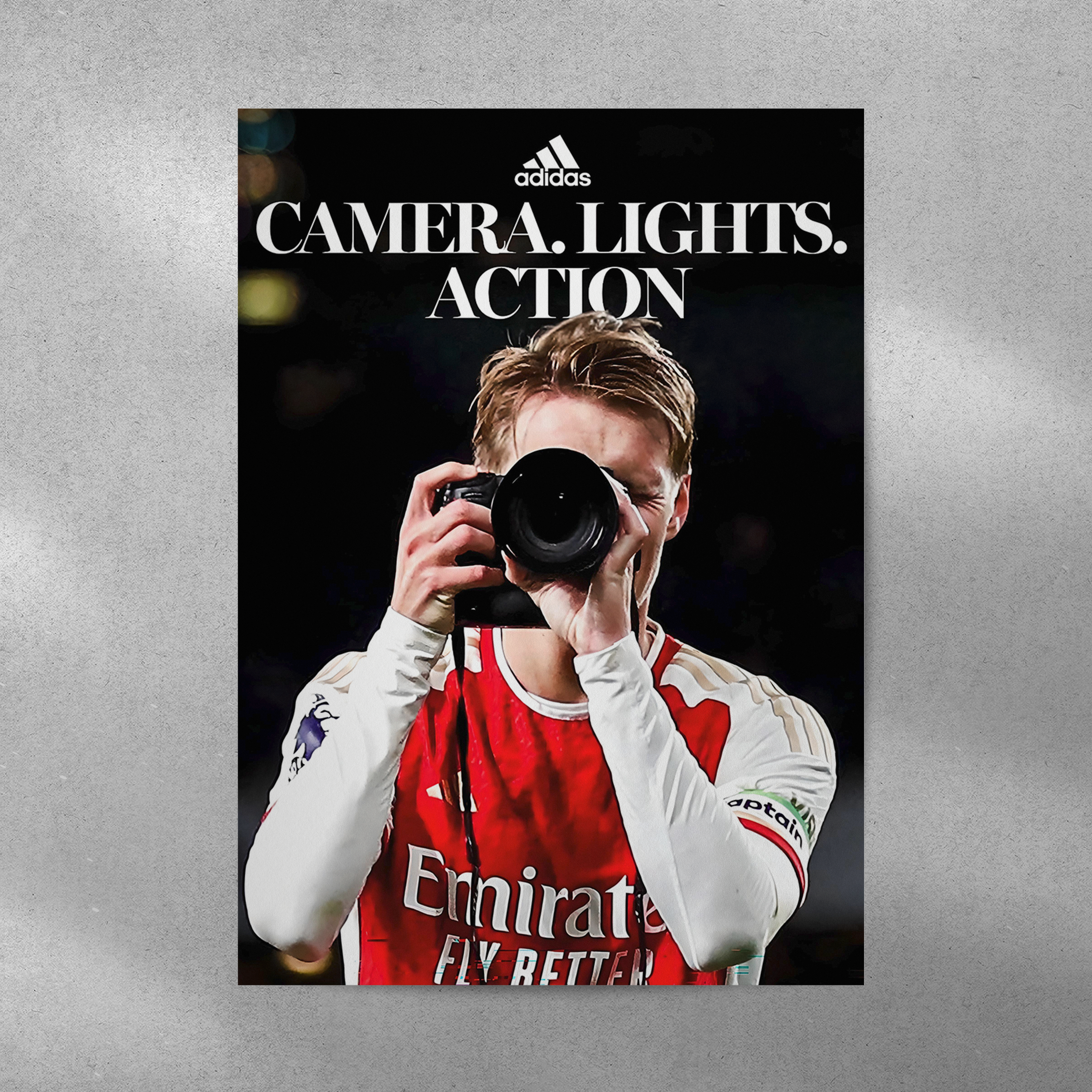 Martin Ødegaard: Camera, Lights, Action.