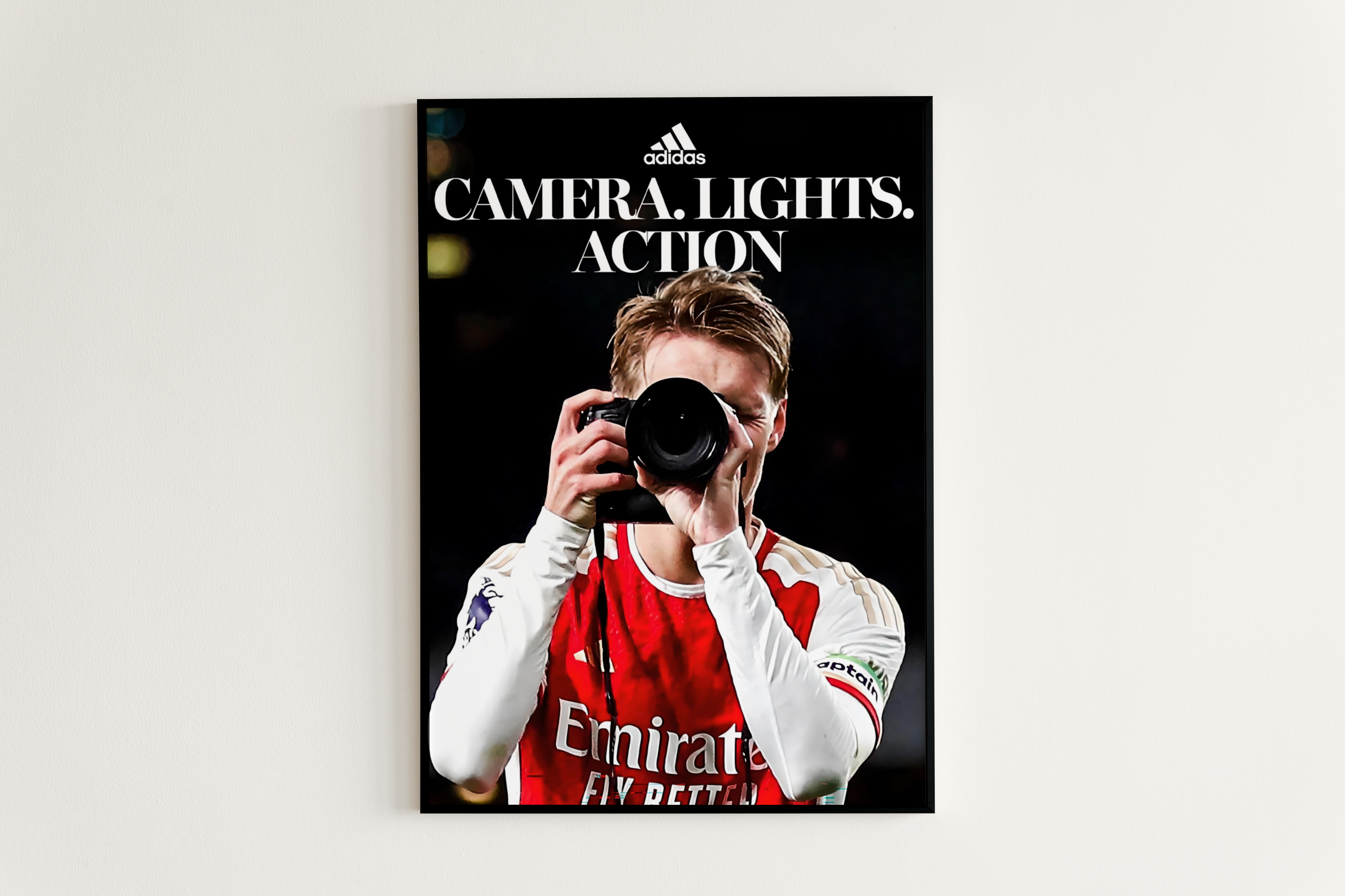 Martin Ødegaard: Camera, Lights, Action.