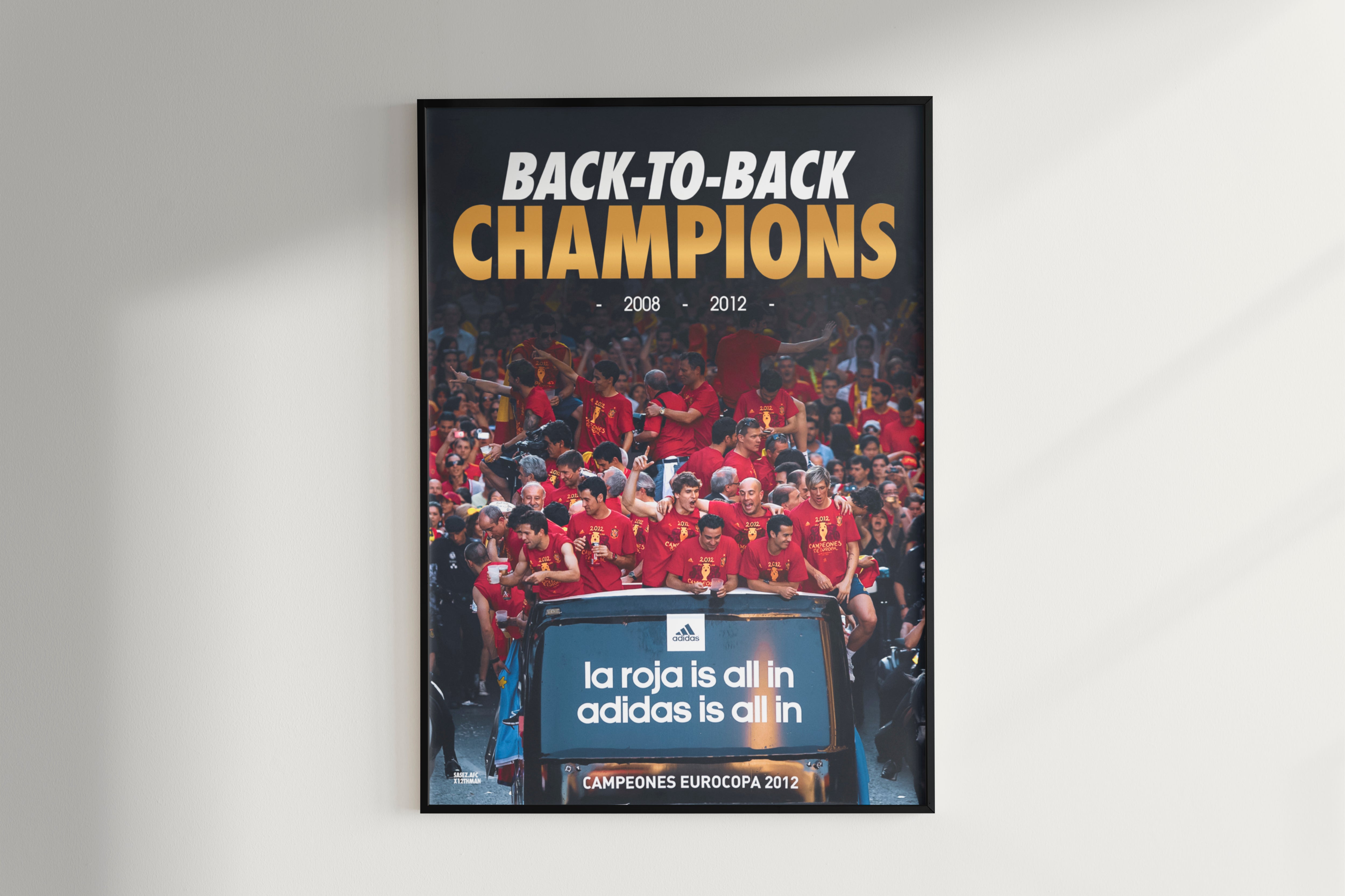 Spain 2008 & 2012: Back-To-Back Champions