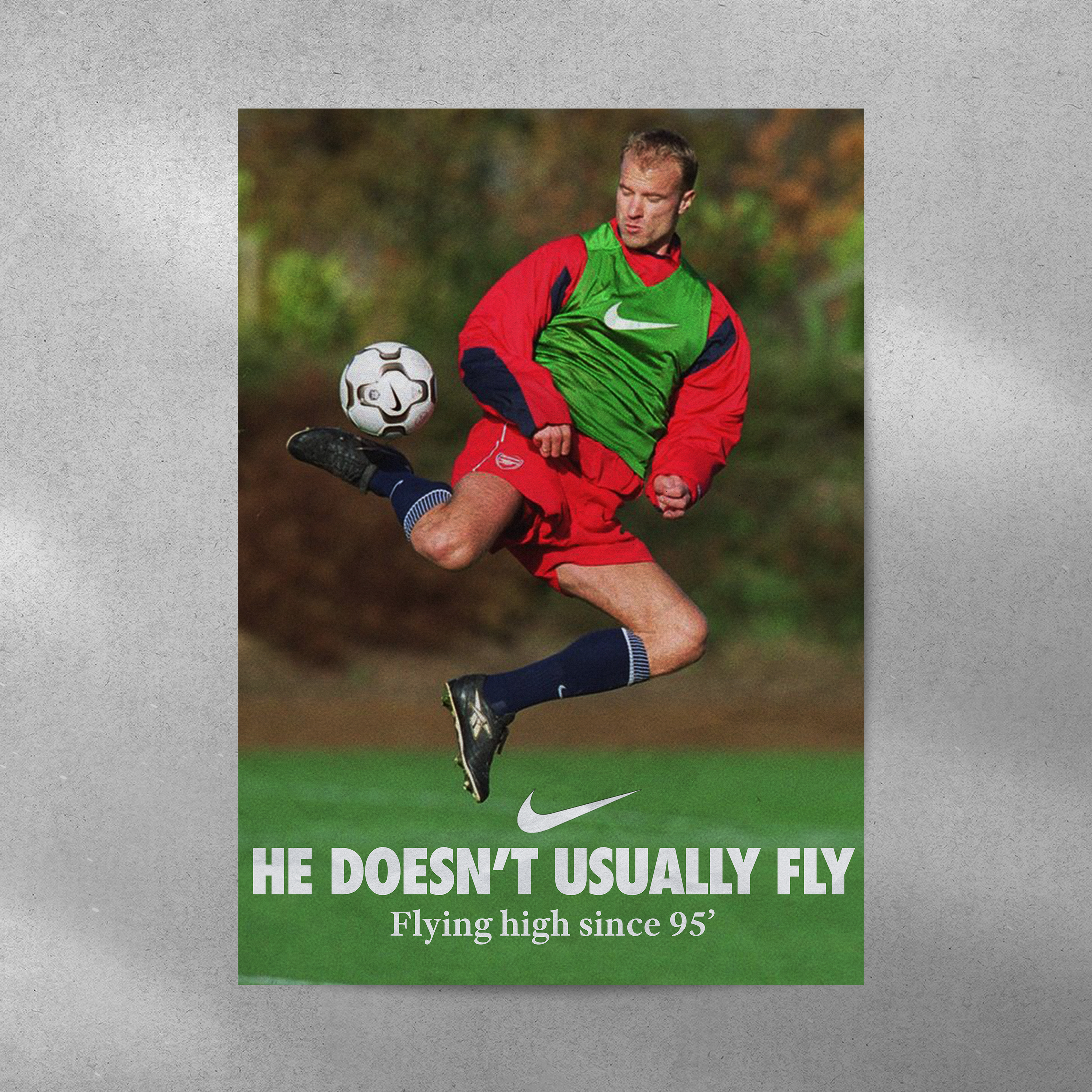 Dennis Bergkamp: He Doesn't Usually Fly