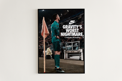 Cristiano Ronaldo: Gravity's Worst Nightmare