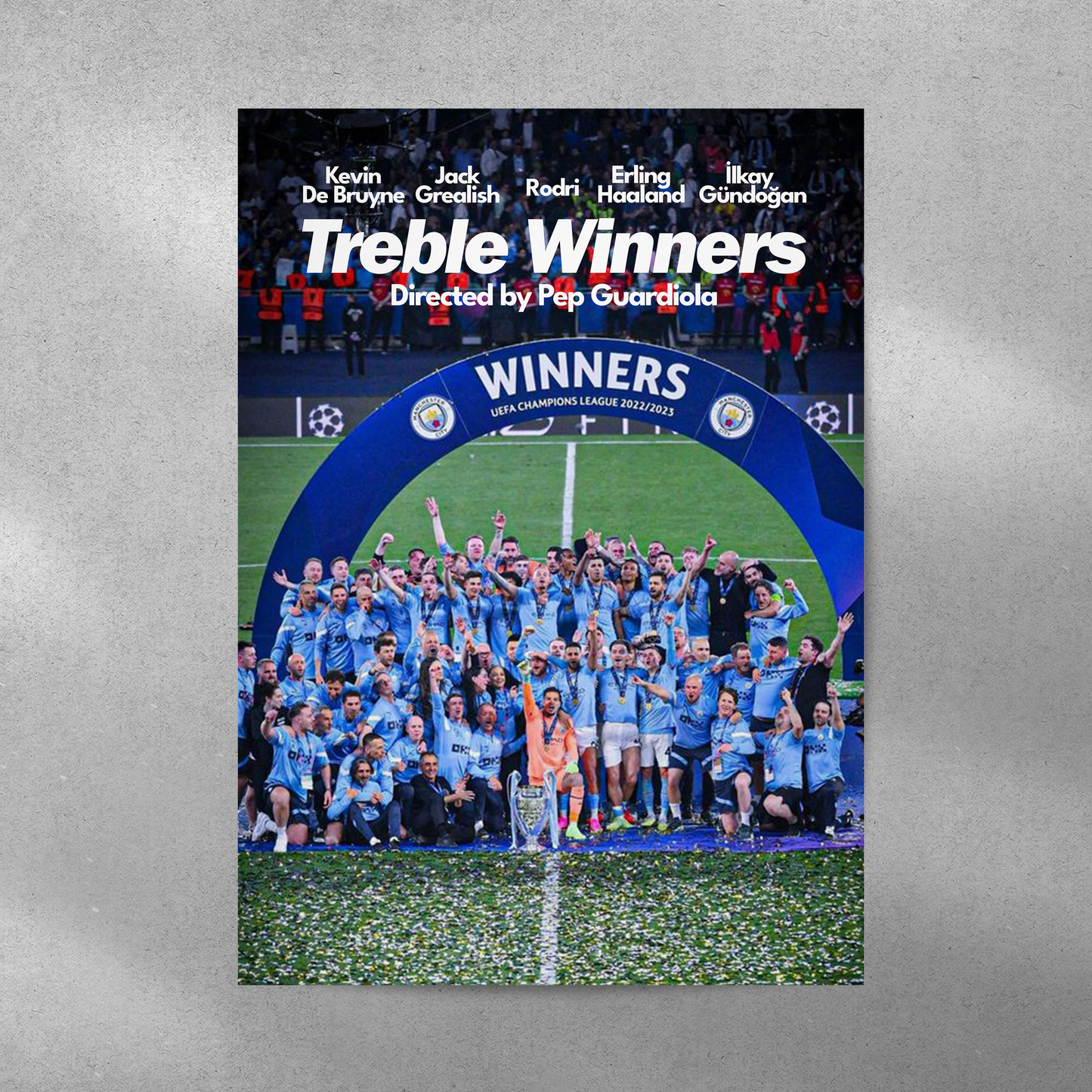 Manchester City 2023: Treble Winners