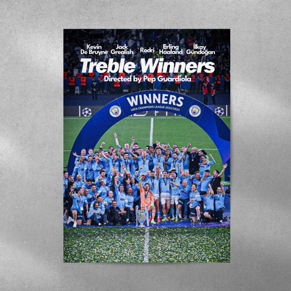 Manchester City 2023: Treble Winners