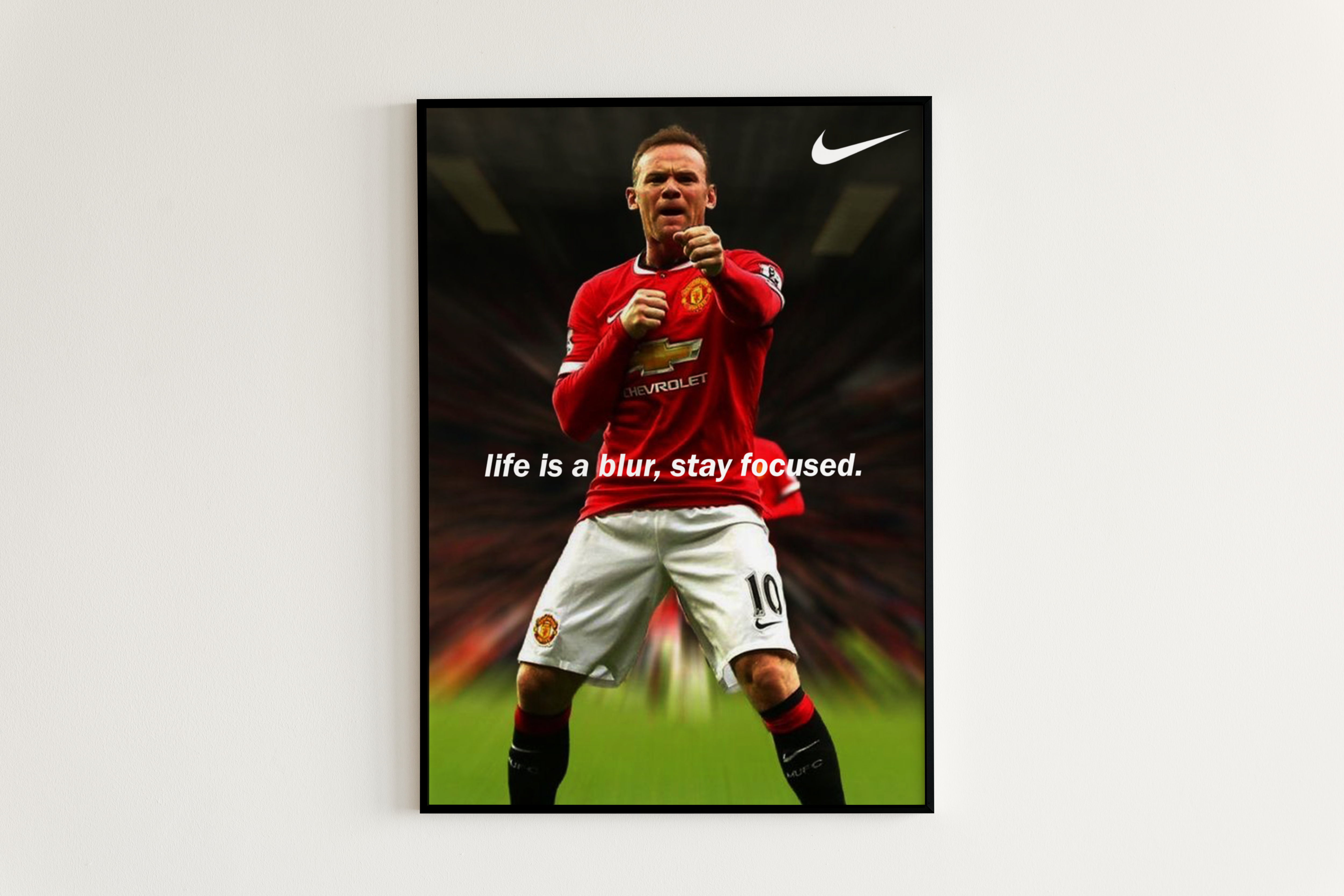 Wayne Rooney: Life Is A Blur, Stay Focused