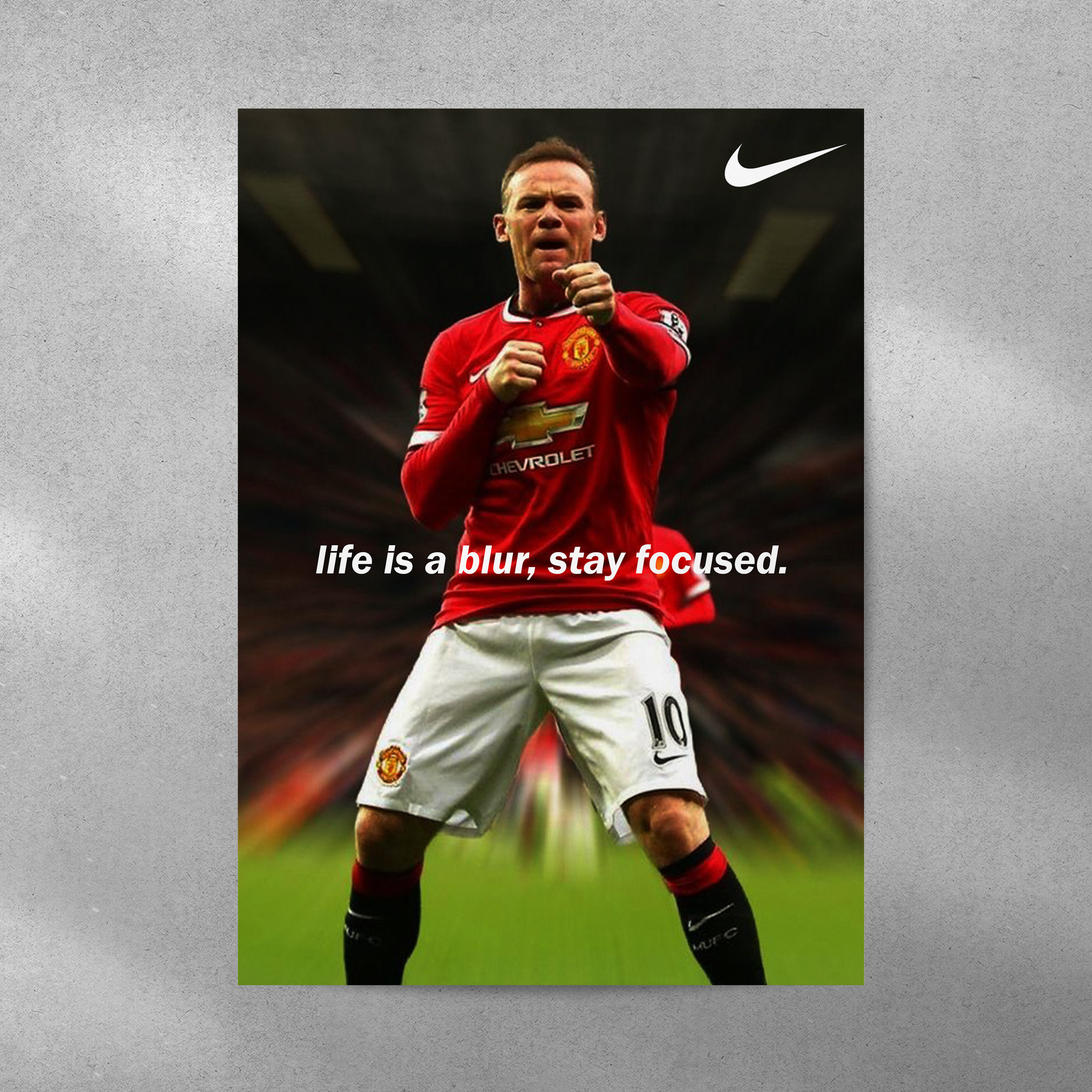 Wayne Rooney: Life Is A Blur, Stay Focused